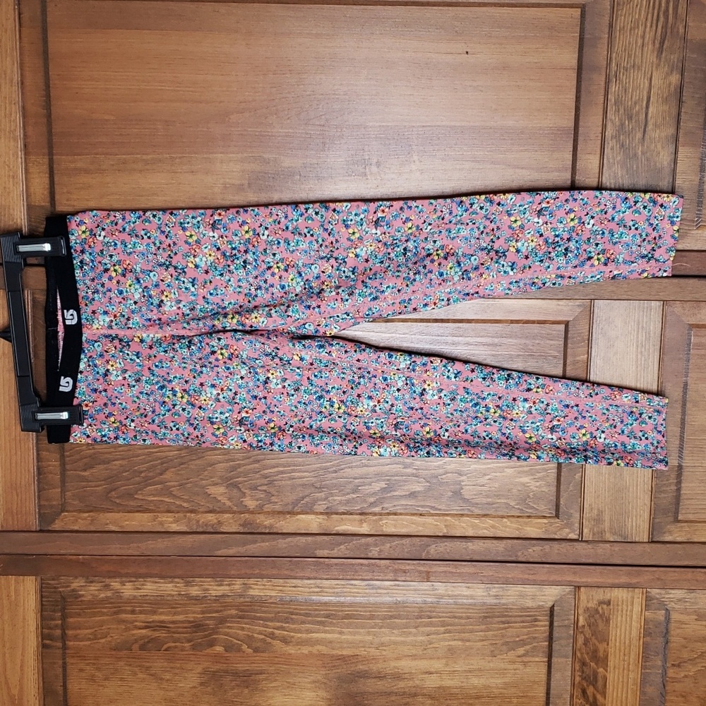 Burton Girl's Dry Ride Base Layer Floral Bottoms Sz M